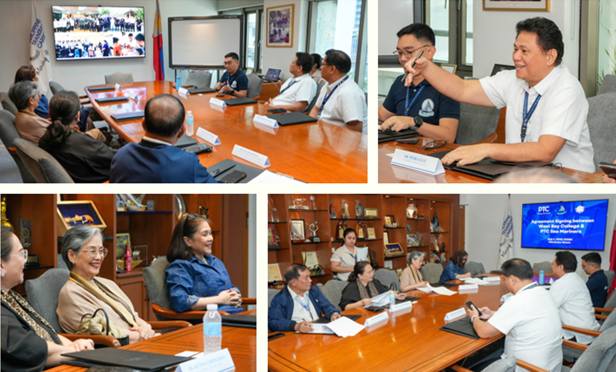 next generation of Global Maritime-3 | PTC Diverse professionals seated around a conference table, engaged in a formal meeting.